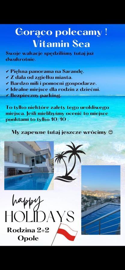 Vitamin Sea Sarandë Eksteriør billede